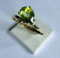 Preview: Perydot Ring Tropfenform